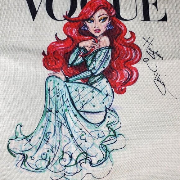Little Mermaid Throw Pillowcase Ariel Home Decor Sham Pillow Cushion Cover - Picture 5 of 11